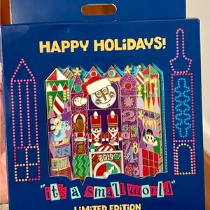 Disney Colorful Holiday Ornament - Purple, Red, Green, Blue
